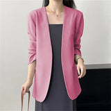 New Small Suit Jacket Spring And Autumn Early Autumn Suit With Fashion Simple Early Spring Leisure Top