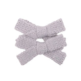Leopard Knitting Hair Clip Cute Bowknot Hair Clips Handmade Hairpins Barrettes For Girls Headwear Kids Hair