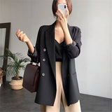 Suit Jacket Woman 2025 Spring And Autumn New Leisure Temperament Fried Street Suit Korean Version Suit Suit Dress