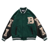 Jackets Print Baseball Female Gothic Grunge Women Unisex Race Hip Hop Streetwear Y2K Top Harajuku Female