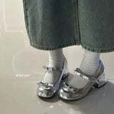 Fairy Wind Lolita Shoes New Daily Soft Base Does Not Tired Round Head Thick Leather