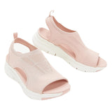 2025 Summer New Leisure Flying Hollow Fish Mouth Beach Women's Sports Sandals