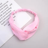 Women Girls Summer Bohemian Hair Bands Print Headbands Vintage Cross Turban Bandage Bandanas Hairbands Hair