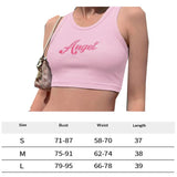 camis street romantic Lace up sleeveless croptop leisure Vacation slim tank top 2020 club wear Nibber hollow out