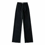 Women's Pants Jeans Woman High Waist 2021 New Streetwear Baggy Mom Jeans Vintage Denim Trousers Washed Casual Fashion Y2k