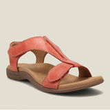 Wind Sandals Women 2025 Summer Flat Bottom Magic Sticker Beach Cool