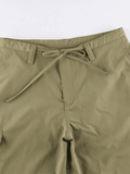 Straight Leg Pocket Cargo Pants- Outfit