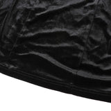 Waist Suede Flared Sleeve Wrap Chest Hepburn DressOutfit
