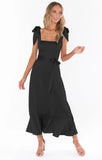 Elegant Fashion Women's Wear Rope Belt Temperament Dress High