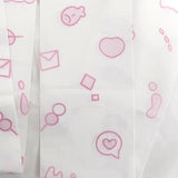 E-girl Kawaii Leg Japanese Cartoon Print Harajuku Gothic Mall Vintage Pink Knee-length Long Socks Women Y2k Cute Emo