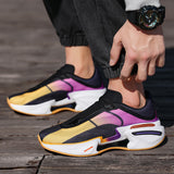 New High School Students Running Shoes Ultra Light Shock Professional Running Shoes Men Breathable Student Sports Shoes