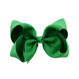 Solid Grosgrain Ribbon Hair Bows With Clip For Cute Girls Handmade Hair Clips Barrettes Hairpins Kids Hair