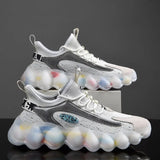Men Sneakers Fashion Thick Bottom Running Shoes for Men Breathable Sports Shoes Comfortable Walking Shoes High Quality