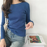 women pullover slim o-neck warm sweaters knitted korean jumper fashion women clothes pull femme poleras sueter