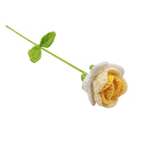 Zingj Woven Rabbit Head Sunflower Sunflower Wool Knitting Flowers Send Bestie Imitation Bouquet Finished