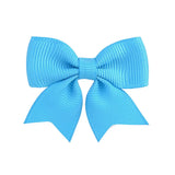 1piece Colorful Ribbon Hair Bows With Clip For Baby Girls Mini Cute Hairpins Barrettes Headwear Kids Hair