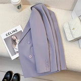 Blazer Women's 2025 New Spring And Autumn Explosion Small High-Level Feeling British Style