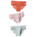 Fashion Lace Panties Underwear Women Panties Sexy Briefs Seamless Lingerie Underpants Plus Size Girls Bikini