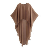 2025 New Women's Asymmetric Gauze Cloak Jacket