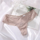 Sexy Perspective Women's Thong Panties Underwear Women Hollow Out Female Underpants T Back Girls Intimates Lingerie