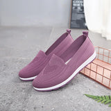 Women Casual Shoes Light Sneakers Breathable Mesh Summer knitted Vulcanized Shoes Plus Size woman flats Shoes Flying net