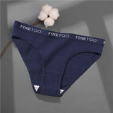 Women's Cotton Briefs Sexy Underwear Women's Panties Female Underpants Fashion Ladies Lingerie Solid Colors