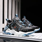 Designer Thick Bottom Sport Shoes Men Sneakers Breathable Running Shoes for Men Trainers Fitness Jogging Chunky