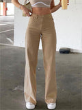 flared jeans with a fixed