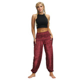 Feather Digital Printed Leisure Yoga Dance Lightweight