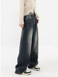 Distressed Pocket Wide Leg