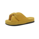 Flat Soles And Wear A Word Flip-Flop Four Seasons New Butterfly Indoor Soft Soles Comfortable Ladies Cotton