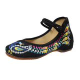 Zingj Cloth Shoes For Spring And Summer Leisure Walk Tourism National Wind Square Dance Bride Shoes Female Singles
