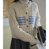 Style Fashion Twist Sweater Autumn And Winter Short 2024 New Autumn And Winter Design