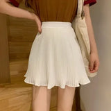 Skirt Short Woman Elastic Waist Mini Skirts Sexy Mircro Summer Mini Tennis Skirt New