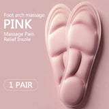 Breathable Cushion Comfortable Sport Running Insoles For Feet Orthopedic Insoles Massage Memory Foam Insoles For Shoes