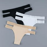 Sexy Women Panties Seamless G-String Panties Set Lingerie Hollow Soft Briefs Low Rise Thong Breathable Female Underwear