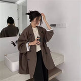 Suit Jacket Women 2025 Spring And Autumn New Fashion Korean Version Of Loose College Style Suit Women's Top