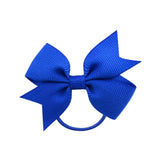 Grosgrain Ribbon Hair Bands Ponytail Holder Rubber Band For Baby Girls Handmade Hair Rope Scrunchie Hair