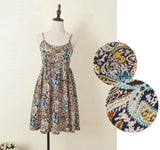 Women Summer Retro Vintage Beach Dress Cotton Sundress Vestidos Verano