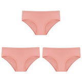 3PCS/Set Women's Panties Cotton Underwear Solid Color Briefs Girls Low-Rise Soft Panty Women Underpants Female
