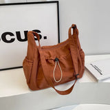 Vintage Drawstring Crossbody BagOutfit