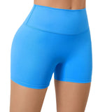 Zingj Hip Lift Yoga Shorts Stretch High-Waist Running Fitness Shorts Tight Seamless Sports Shorts Women-Outfit