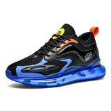 Men Air Cushion Sneakers Rubber Skidproof Outsole Running Shoes Breathable Mesh Male Sports Jogging Shoes Zapatillas