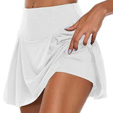 Temperament Commute Summer Solid Color Two-piece Skirt