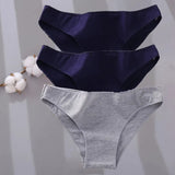 Sexy Low Waist Cotton Panties Female Underpants Solid Breathable Comfortable Women Underwear Ladies Pantys