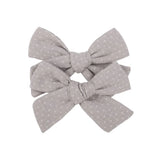 Leopard Knitting Hair Clip Cute Bowknot Hair Clips Handmade Hairpins Barrettes For Girls Headwear Kids Hair
