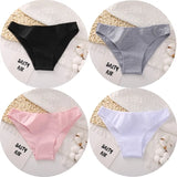 Women Cotton Panties Sexy Low Waist Female Underpants Solid Elasticity Comfortable Underwear Women Panty Lingerie