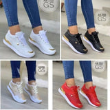 New Large-Size Sports Shoes Are In Stock Before The Autumn And Winter Style Of 2023 Tied With Plaid And Thick