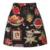 Harajuku Pencil Skirts Womens High Waist Mini Lining Bohemian Style Korean Streetwear Retro 50s 60s Vintage Sexy