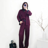 Folded HP Series 2025 Miyake Spring And Autumn Folded Women's Loose Folding Set Top Straight